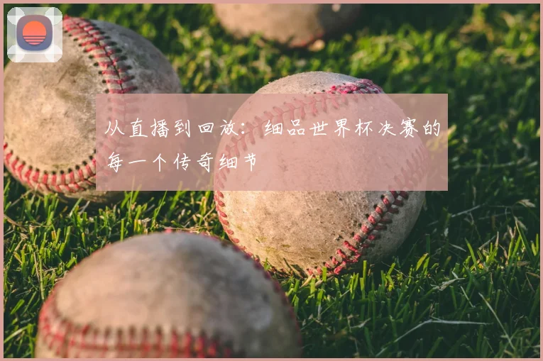 从直播到回放:细品世界杯决赛的每一个传奇细节