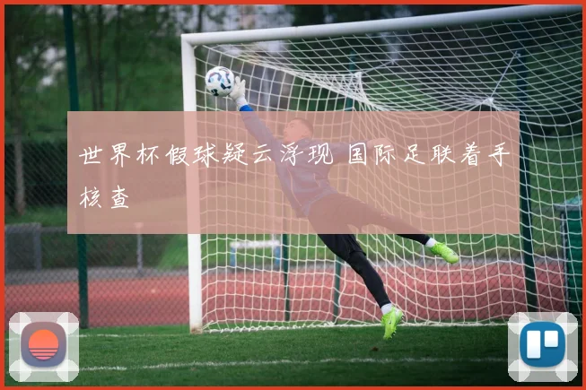 世界杯假球疑云浮现 国际足联着手核查