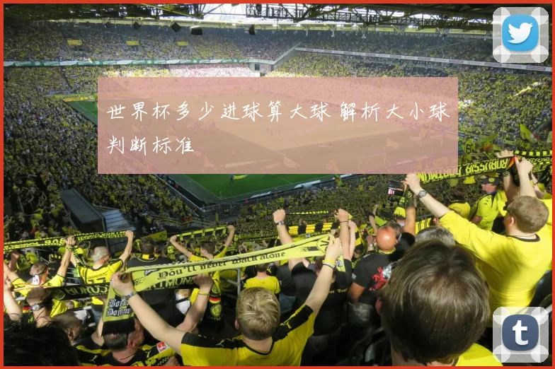 世界杯多少进球算大球 解析大小球判断标准